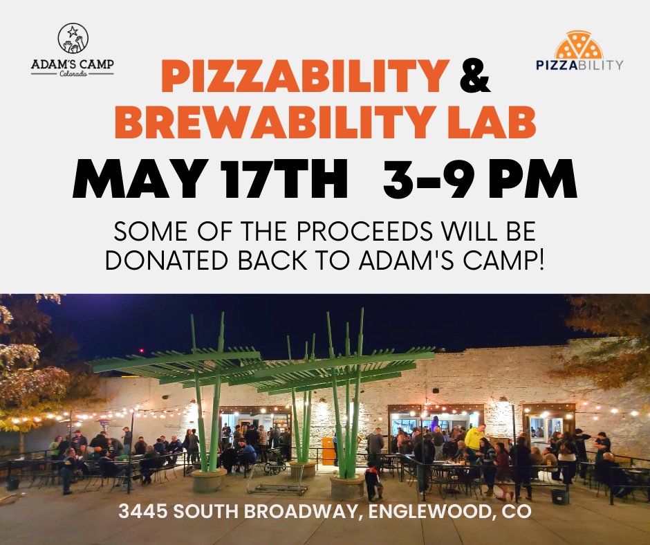 Join our team at Adams Camp and hang out over a slice with our friends at Pizzability &amp; Brewability Labs conta.cc/3LZpDiU