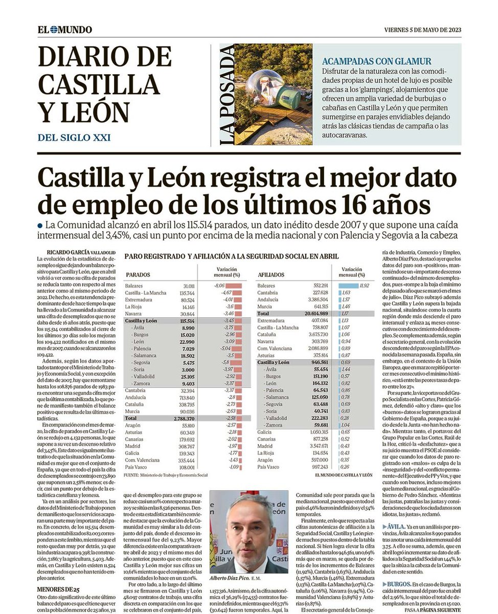 DiarioCyLMundo's tweet photo. ¡Buenas noches!
 Las portadas de #DiarioDeCastillaYLeón @diariodesoria @correodeburgos @DiarioVLL de mañana https://t.co/BLspGyFq8r https://t.co/yNIflW4XTY