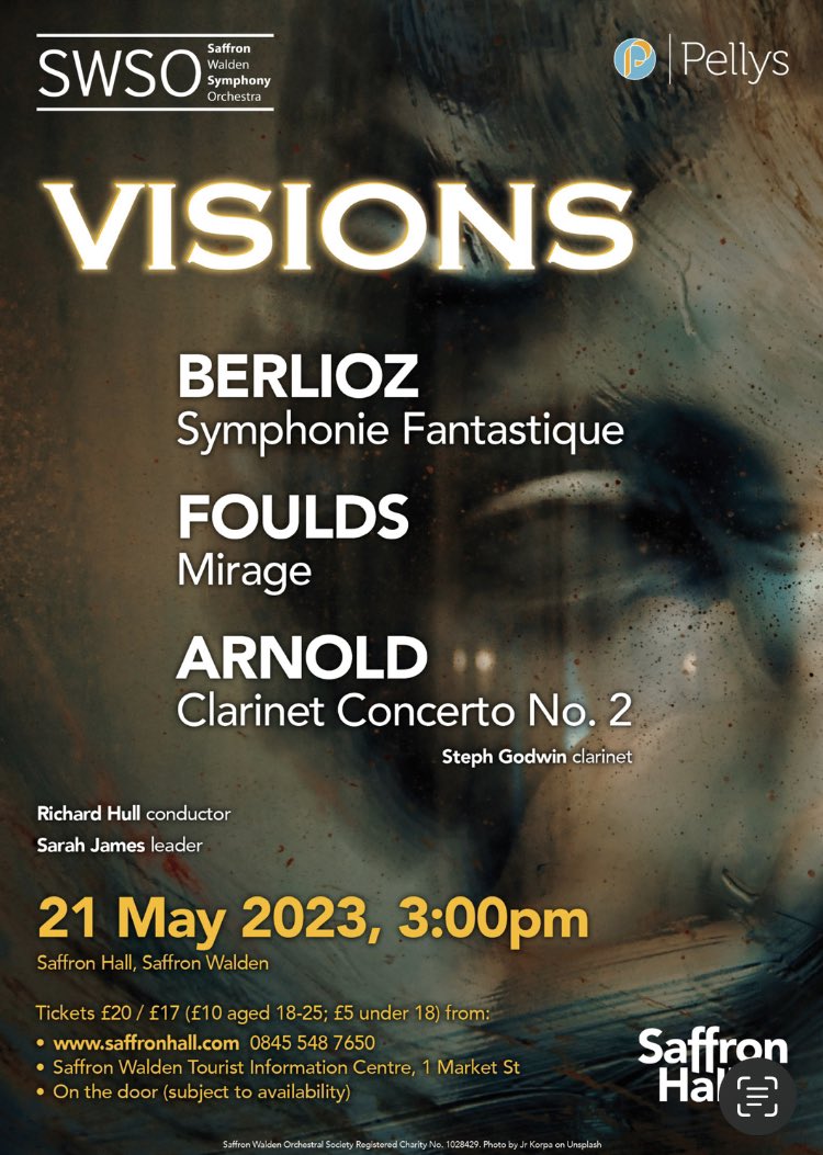 It’s nearly time for us to perform our visionary concert! Book here tinyurl.com/3tstfayy