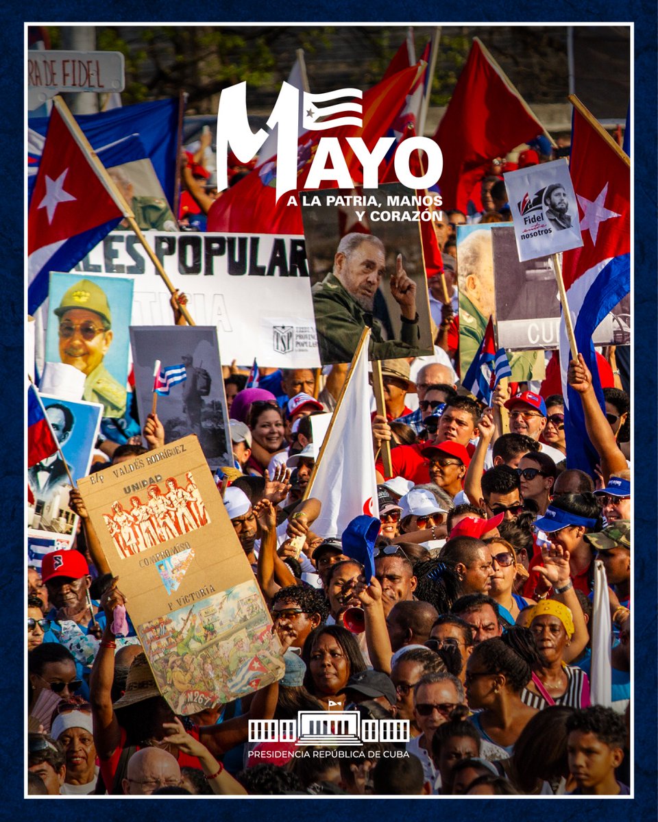 #ALaPatriaManosYCorazón 🇨🇺 ❤