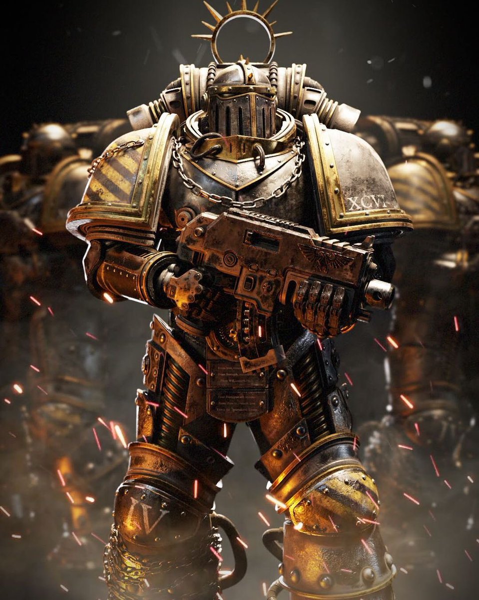 RedeemerOfNod's tweet photo. I know trying to gauge power scales in Warhammer is nigh impossible but surely the Iron Warriors have to be one of the most powerful legions both in 30k and 40k. Like, they had a huge legion size, surely had the most firepower (artillery, tanks, other weaponry)? The fact they… https://t.co/oJDBpOKLJx