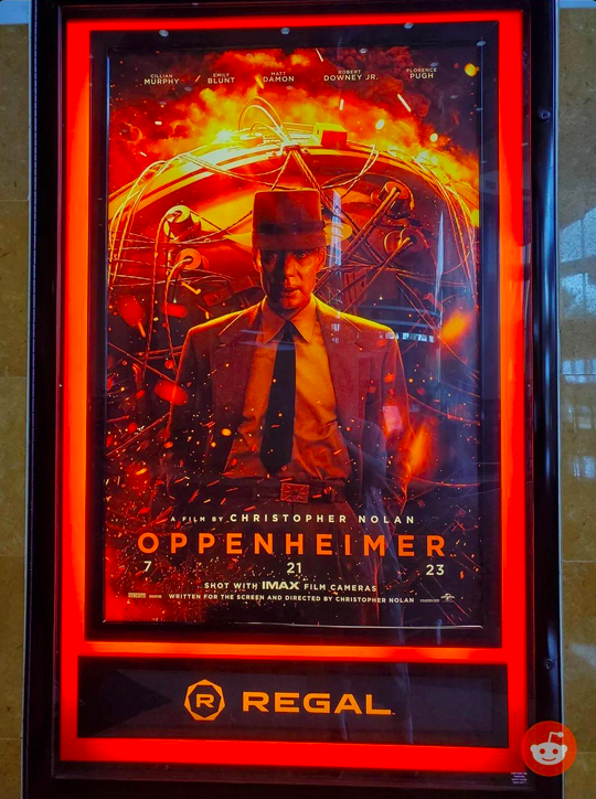 NolanAnalyst's tweet photo. A new poster for OPPENHEIMER has been released. https://t.co/P90vMNNCeq