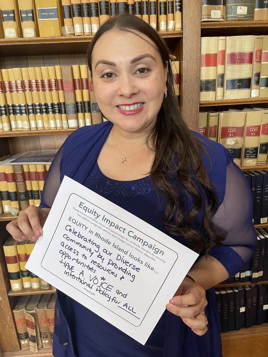 SANDRISCANO's tweet photo. It was awesome to see so many people celebrating the 1st #equityri day today at the State House! Thank you @EconProgressRI @weayonnoh ๐๐ผ what does equity in #RI looks like?Intentional Policy for ALL - centering the VOICE & Diversity of our people! #Accesstoresources #Opportunites https://t.co/kOm7ixjMe7
