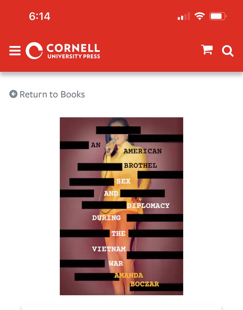 Looks like some fantastic @CornellPress books and authors to recommend such as Amanda Boczar

#PWYW2023