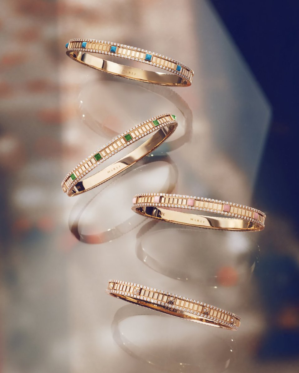 The LIFE Collection invites you to mix and match pieces with unique gemstones and diamonds as a form of self-expression.

#marli #marlinewyork #embracelife #LIFE #LIFEbyMarli #bracelets #goldbracelets #gold #18kgold #accessories #newyorkcity #jewelry #braceletstack #greenagate