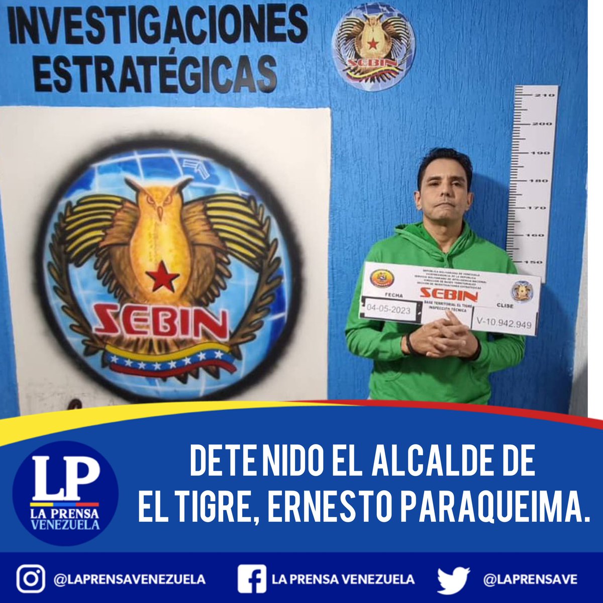 laprensave's tweet image. 🔴#AHORA Detenido El Alcalde de El Tigre Ernesto Paraqueima a solicitud del Ministerio Público. Detenido por la comisión de los #delitos que incitan al odio a nuestros niñ@s que presentan trastorno del espectro autista, a mujeres, adultos mayores y sectores vulnerables del pueblo