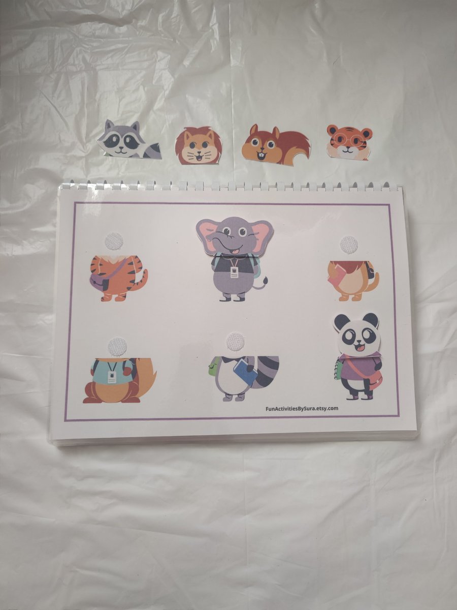 SuraAlani2's tweet image. Toddler busy folder
FunActivitiesBySura.etsy.com
Delivery available all around the UK
Instagram.com/suraalani1987/
#busybook #toddles #toddleractivities #matchinggames #filefoldergames #montessori #busyfolder #busytoddler #etsyuk #EtsySocial #etsyshop #etsygifts #etsyfinds #Autism