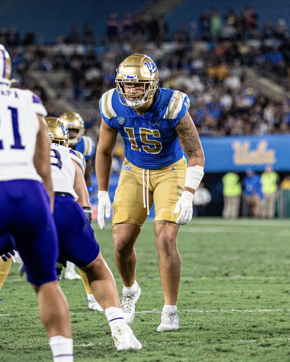 Laiatu Latu has been named to the Lott IMPACT Trophy watch list for 2023! #GoBruins 

The Lott Trophy annually goes to the Defensive IMPACT Player of the Year, a player who has had the biggest impact on his team both on and off the field.