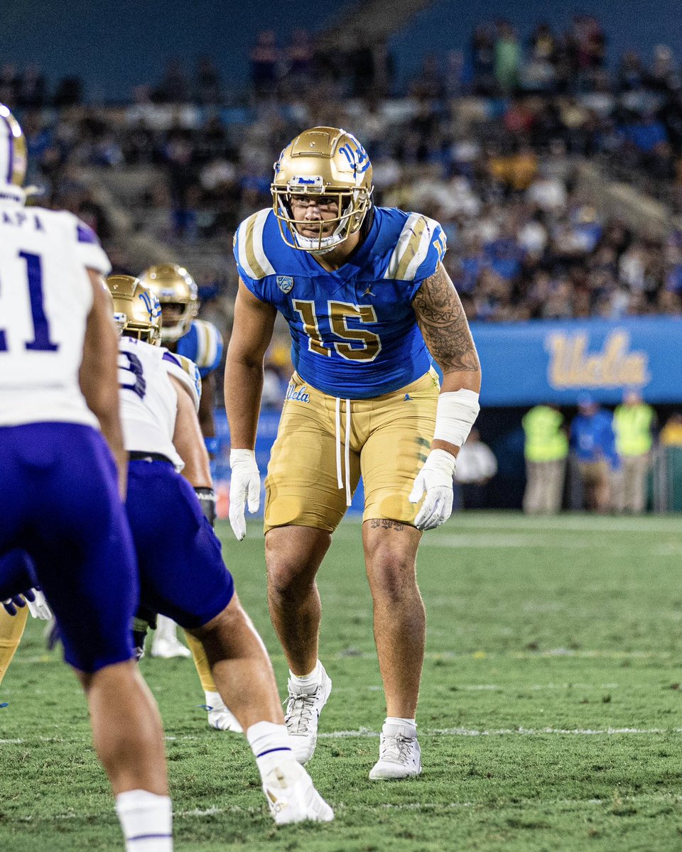 Laiatu Latu has been named to the Lott IMPACT Trophy watch list for 2023! #GoBruins The Lott Trophy annually goes to the Defensive IMPACT Player of the Year, a player who has had the biggest impact on his team both on and off the field.