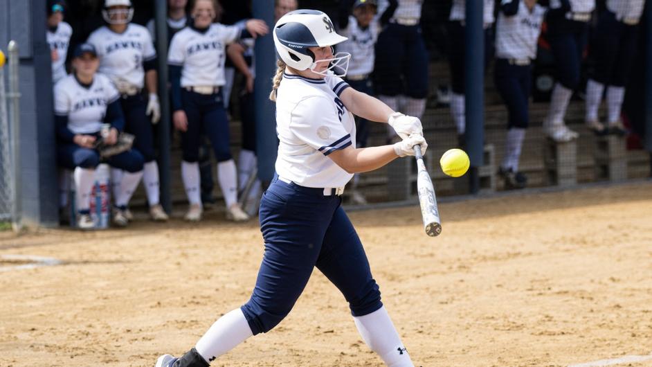 Sophomore Ava Caputo went three-for-three at the plate and scored a run as <a href="/SaintAnselm/">Saint Anselm College</a> moves on in <a href="/TheNortheast10/">The NE10</a> postseason! Prior to the game, Caputo was honored with the prestigious Elite 24 award!

📰: saintanselmhawks.com/news/2023/5/4/…

#HawksSoarHigher