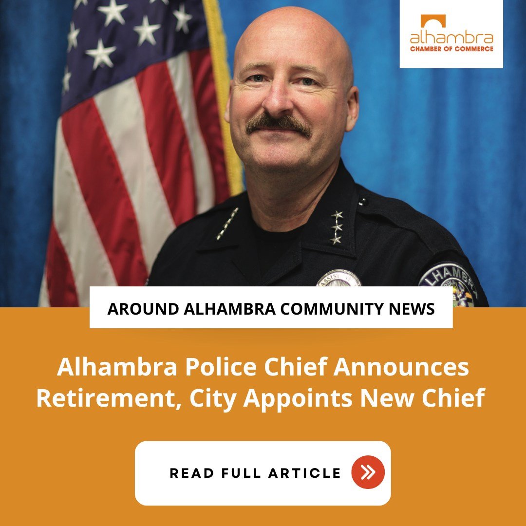 After serving Alhambra as Police Chief, and a total of 36 years of experience in law enforcement, Chief Kelley Fraser has announced her retirement, effective May 10, 2023.

Read more on the latest edition of Around Alhambra: bit.ly/AroundAlhambra…