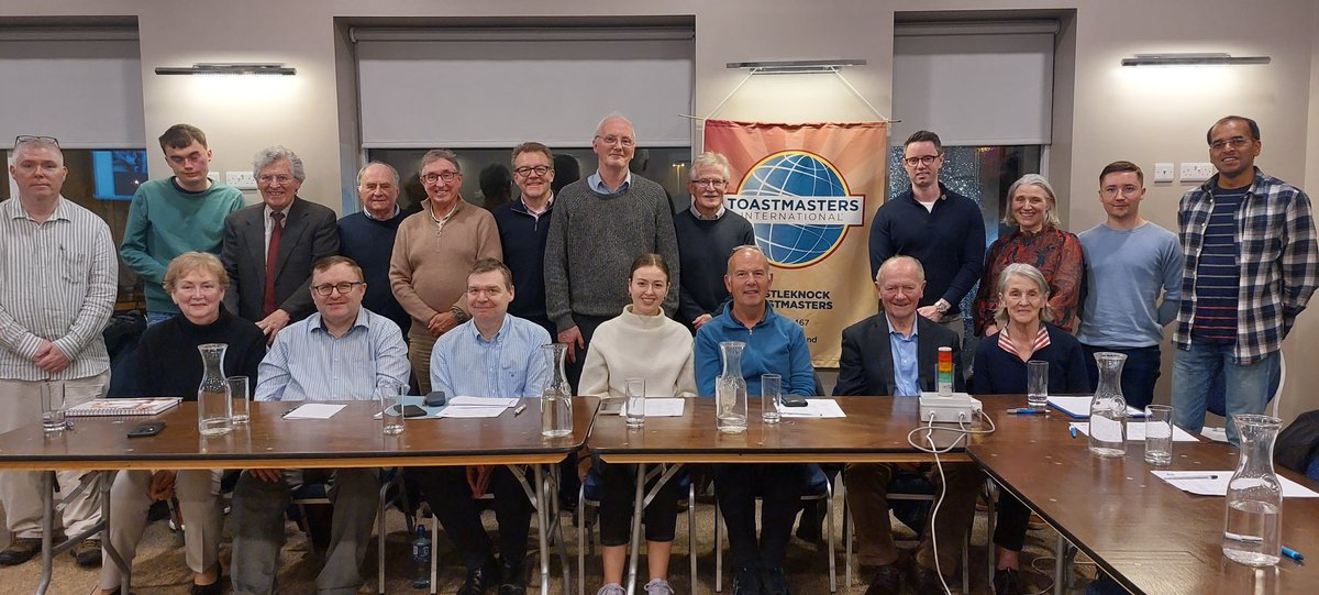 BrianGreene's tweet photo. 1st and 3rd Thursday #Castleknock #Toastmasters @CastleTm meet at Castleknock Lawn Tennis Club. Join us as a guest at our next meeting https://t.co/D0L4kKiiUD