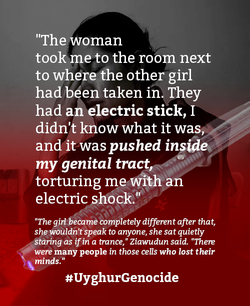 thelittlenomnom's tweet photo. @chairmang The CCP is very evil, I lost sleep after reading about SYSTEMATIC RAPE of Uyghur women. It is not a democracy like ours, it is an evil communist regime. It's time to stop this madness & redefine boundaries.
CCP should be sanctioned.
#SanctionCCP #UyghurGenocide @committeeonccp https://t.co/Ld8MXgAwqH