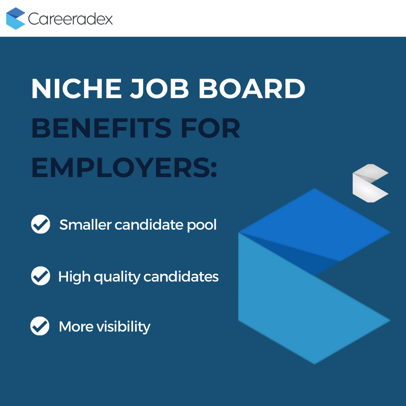 💼 Although job boards give you a great chance to engage large volumes of candidates across multiple platforms and promote your roles to candidates outside of your organization's network, bigger boards aren't always the best way to draw in high-quality candidates. 

#Careeradex