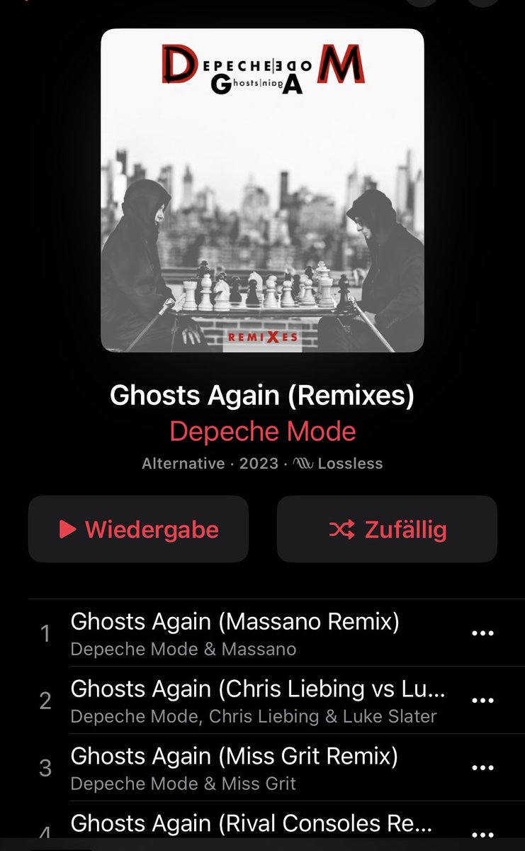 Out now! Ghosts Again Remixe 
#applemusic #DepecheMode #MementoMori #ghostsagain