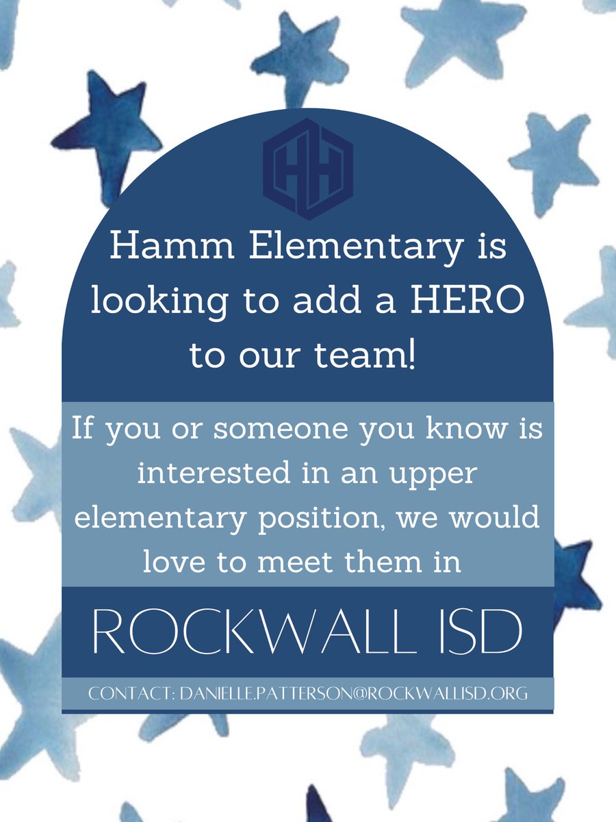 hammelem's tweet photo. Join the #hammfam 💙 #rockwallisd https://t.co/3O4kCqyT6l