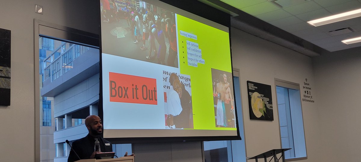 jmhornstein's tweet image. Violence is the language of the unheard - MLK. Many young Black men suffer from PTSD, but don't want to talk.... they want to box, then they will talk.  #BoxItOut