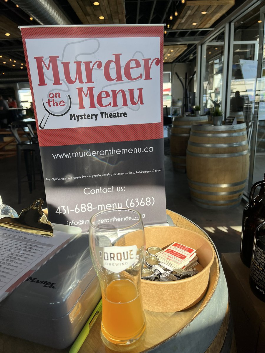 MurderMenu's tweet photo. #murderontap
Ready to go! https://t.co/U0sTL1bxxX