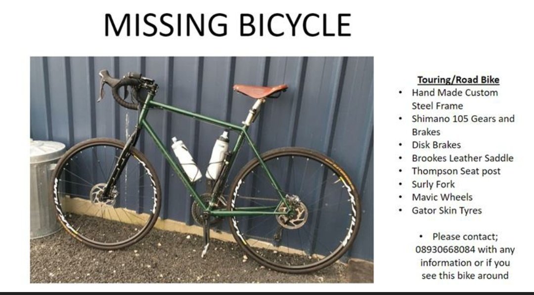 dublincycling's tweet photo. #missingbike https://t.co/q0Y07OPW8T