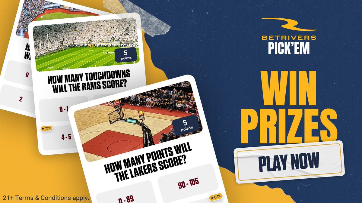 BetRivers Sportsbook on Twitter "🏀 BetRivers Pick'Em 🏒 Join our NBA