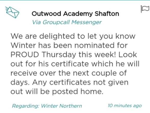 DawnPickles2's tweet photo. Well done Winter🤗💙🌈@OutwoodShafton https://t.co/YXOvcuteE4
