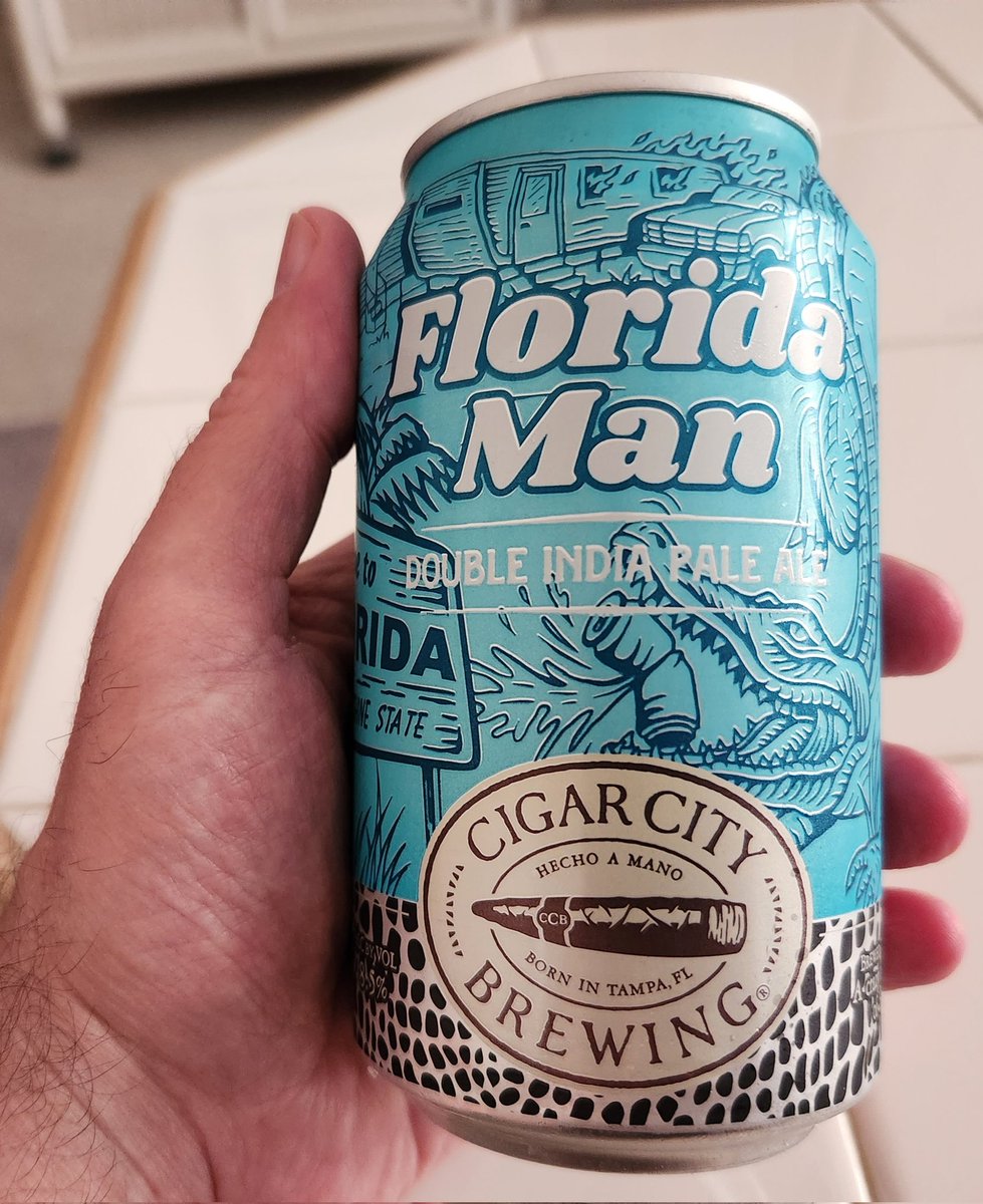 RichVaccaro's tweet photo. Had a Florida beer and made a Tampa Cuban with salami. @LynnVac66 opted for the salad and ginger ale. Going local tonight my Florida peeps. @Suzoo305 @CubanBook ...👍 https://t.co/BG9ecJaIPs