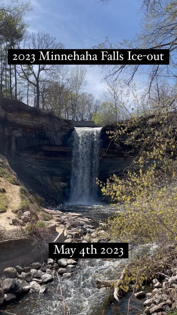 Did you guess the right date?

#minnehahafalls #iceout #spring #springinmn #onlyinmn #exploremn #minneapolis #minnesota instagr.am/reel/Cr1onm8Ly…