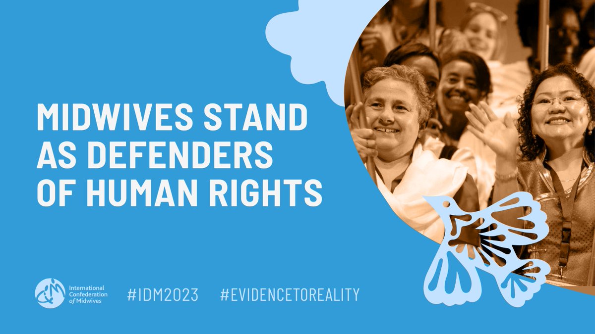 In supporting the bodily autonomy of women &amp; other birthing people, #midwives stand as defenders of human rights and champions for reproductive justice.

On this #IDM2023, let’s celebrate midwives for what they are: Activists working every day to deliver a better future for all.