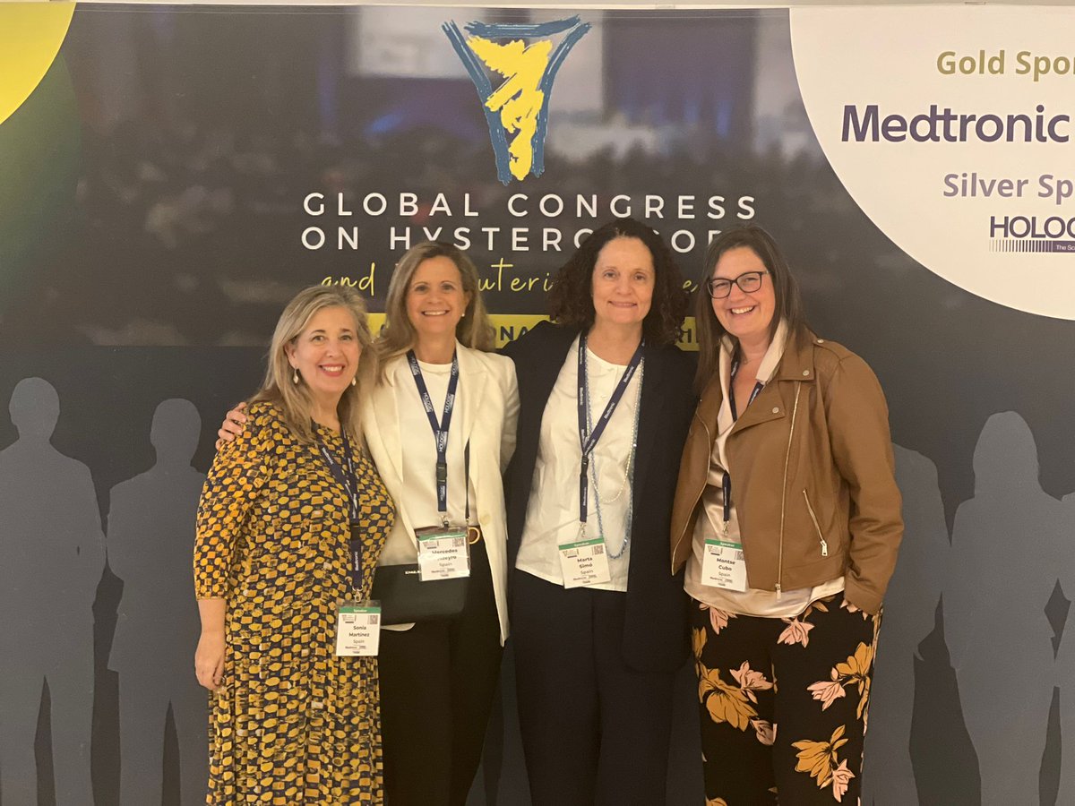 La Sección de Endoscopia de la SEGO ha tenido su propia sesión en el Global Congress on Hysteroscopy. Gracias a  Sonia Martinez, Marta Simó, Mercedes Andeyro y Montse Cubo!!!! Excelente trabajo!!!