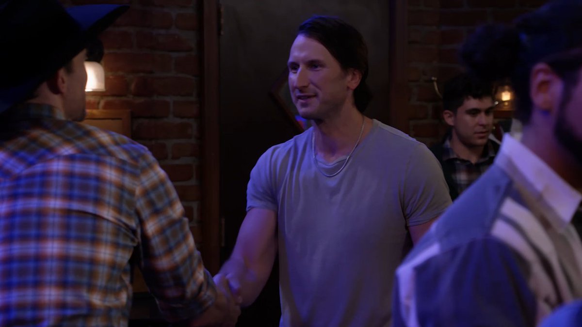.<a href="/russelled/">Russell Dickerson</a> is in the house! 🤠 #CallMeKat