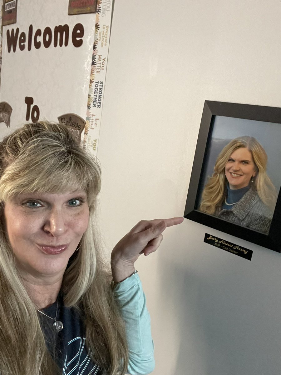 Yikes- when your photo is on the call center entry wall. Not sure how to feel about it. #BAMsFam2023 #BMELafayette