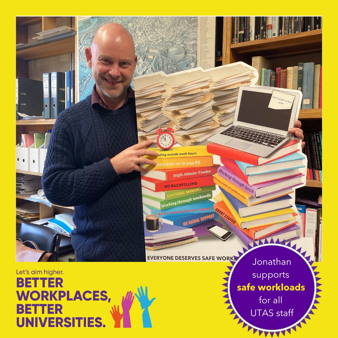 Unsafe workloads @UTAS_ are leading to burnout, stress, anxiety, and illness among university staff. Members understand this and are saying enough. Join the @NTEUnion to add your voice. #BetterUnisNWA #BetterUTAS #SafeWork #politas