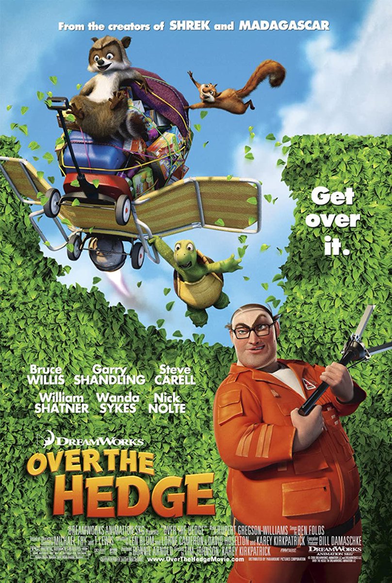 Question for you guys, did any of you know that over the hedge was originally based on a comic strip?? because I honestly did not know that it was until way later, pretty interesting! #writingthoughts
