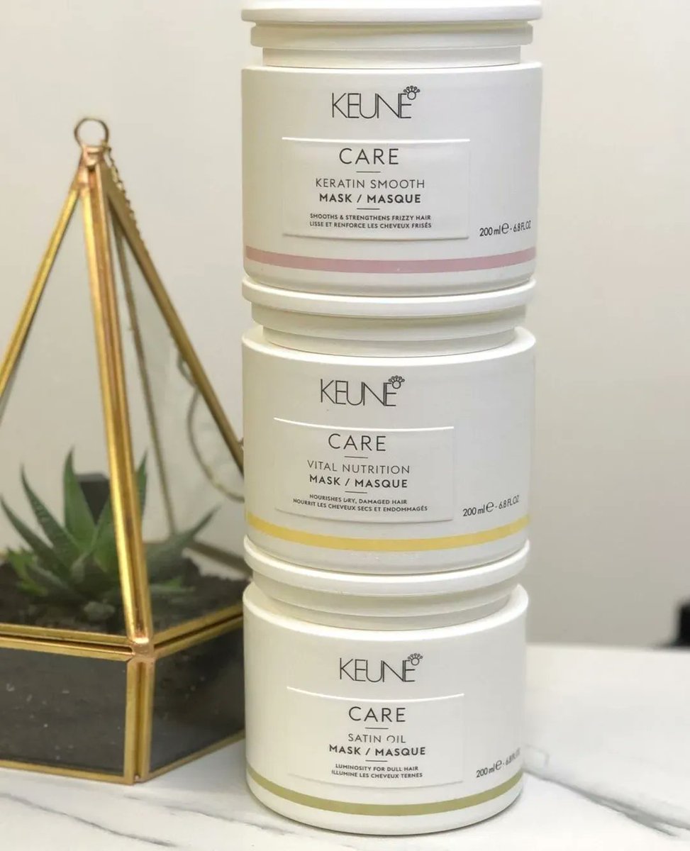 KeuneNAmerica's tweet image. What does your hair #need right now?
✨ Moisture
✨ Smoothing
✨ Some Major TLC

There's a #Keune Mask for that! #haircare 

CLICK HERE: buff.ly/3EHCCi3