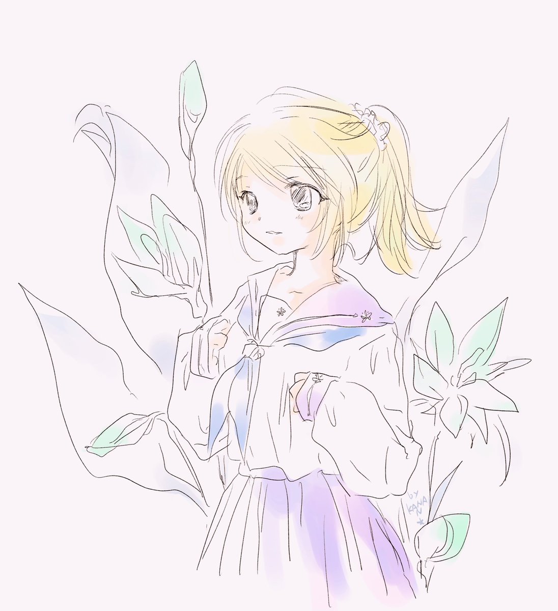絢瀬絵里 「」|大月悠祐子のイラスト