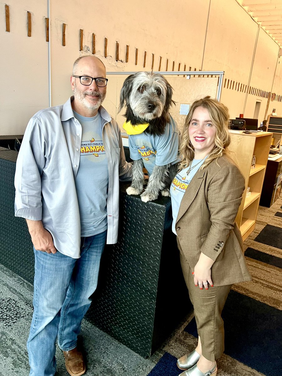 We are celebrating Oklahoma City Public Schools with our cool t’s on. To all our public schools, teachers, students, and staff thank you for all you do! #TUpForOKCPS <a href="/OKCPS/">OKC Public Schools</a> <a href="/FoundationOKCPS/">Oklahoma City Public Schools Foundation</a>