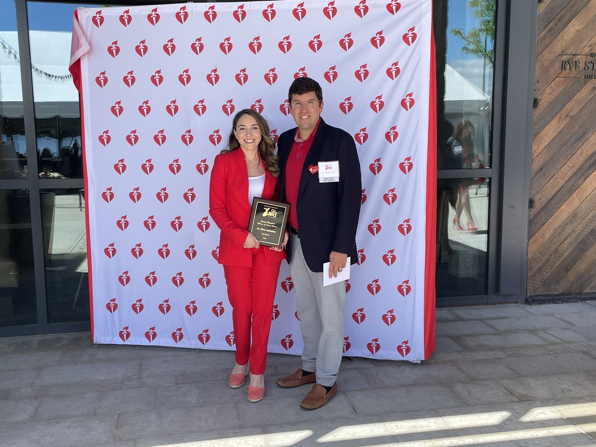 NinoIsakadze's tweet photo. I’m happy to announce that I was awarded the @heartmaryland Women of Impact award. Grateful to @American_Heart, my mentors, friends, & everyone who supported the campaign and joined @American_Heart in improving CV health for women!
@SethShayMartin @DrAnumMinhas @DoctorMarvelMD https://t.co/K3afIGBtM6