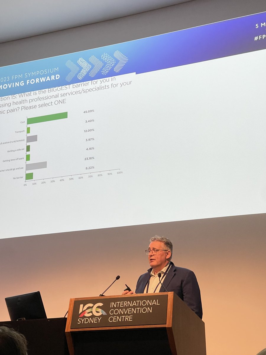 elephantonabike🇦🇺🦘🇮🇪☘️Diarmuid MacAodha (@diarmuidmccoy) on Twitter photo <a href="/ANZCA_FPM/">Faculty of Pain Med</a> <a href="/mickvagg/">Teddy Tingley</a> #FPM23SYD. Barrier to pain therapies, cost and know who to see. <a href="/ANZCA_FPM/">Faculty of Pain Med</a> <a href="/mickvagg/">Teddy Tingley</a> #FPM23SYD. Barrier to pain therapies, cost and know who to see.