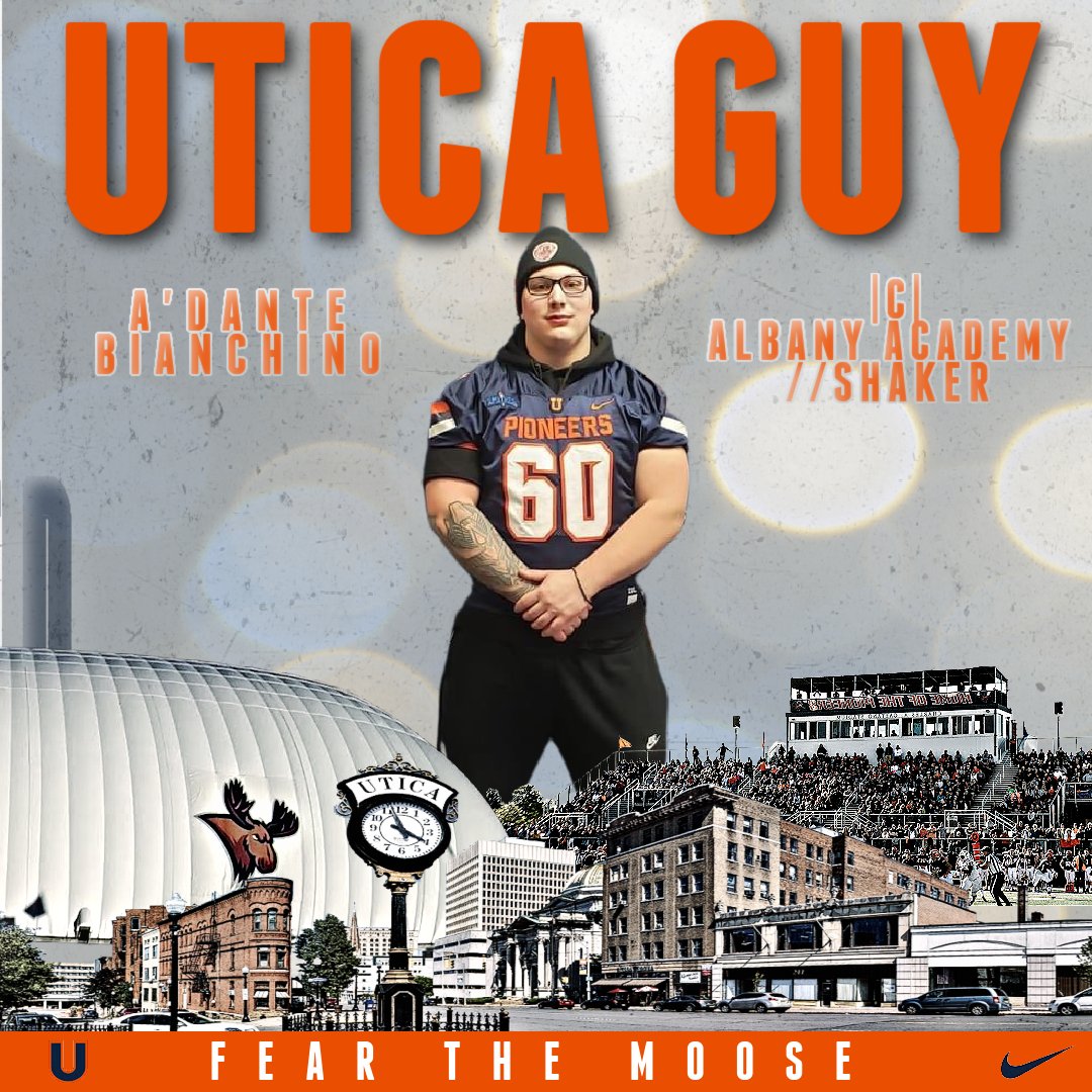 Utica_Football's tweet photo. #WELCOME #UTICAGUY #FEARTHEMOOSE https://t.co/T3xyJTyoEJ