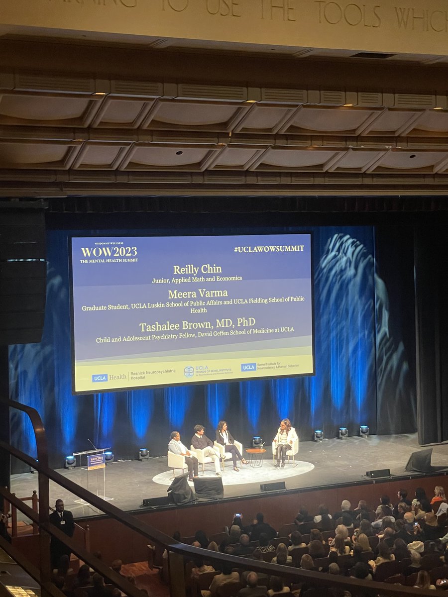 Tashalee Brown, MD, PhD (@tlee_b) on Twitter photo I was so honored to be a part of this unique event and advocate for equity in child mental health care.
#wow2023 <a href="/Oprah/">Oprah Winfrey</a> #uclawowsummit I was so honored to be a part of this unique event and advocate for equity in child mental health care.
#wow2023 <a href="/Oprah/">Oprah Winfrey</a> #uclawowsummit