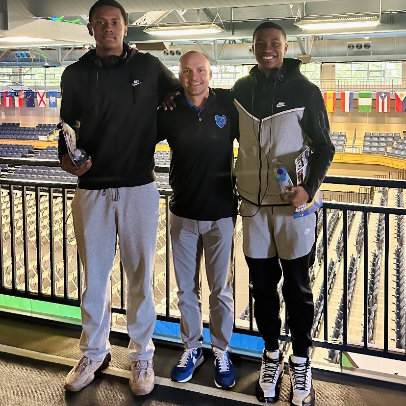 Campus visit today at <a href="/BereaCollegeMBB/">Berea College Men's Basketball</a> for <a href="/CobiCommodore/">Cobi Commodore</a> and <a href="/JadenBiggers/">jaden biggers</a> with <a href="/austinnewton/">Austin Newton</a> 
💙💪🏽