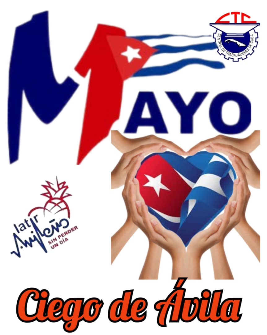 El pueblo #Avileño listo para desfilar.<a href="/Ferrerctc/">Niurka Ferrer Castillo</a> <a href="/MaritsabelMir/">Maritsabel Mir Garrido</a> <a href="/IzquierdoAlons1/">Livan Izquierdo Alonso</a> @MarisetHernnde1