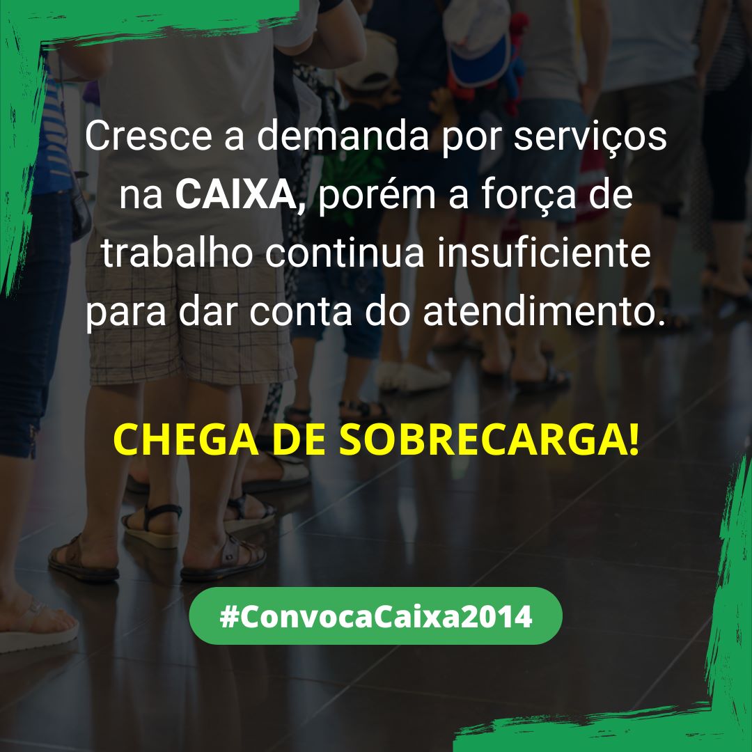 DanieleCorso9's tweet photo. É preciso ampliar o quadro de Empregados do maior Banco Público da América Latina @Caixa 
#ConvocaCaixa2014 
@edweck_rj @LulaOficial @Estadao @folha @folhadirigida @Contraf_CUT @fenaefederacao @UOLNoticias @jornaldarecord @CNNBrasil @bbcbrasil @BastidorOficial https://t.co/J0Whgoj92v