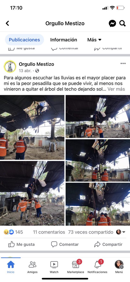 alebruns's tweet photo. @AcevedoGustavo_ Buenas tardes señor alcalde , el Refugio de perritos de santa Ana Orgullo Mestizo , ha solicitado ayuda , ya q los perritos que se rescatan se están mojando , el techo del Refugio se ha caído , han solicitado ayuda a la alcaldía pero nadie responde los han etiquetado muchas vecs https://t.co/Yn0nFHSIhN