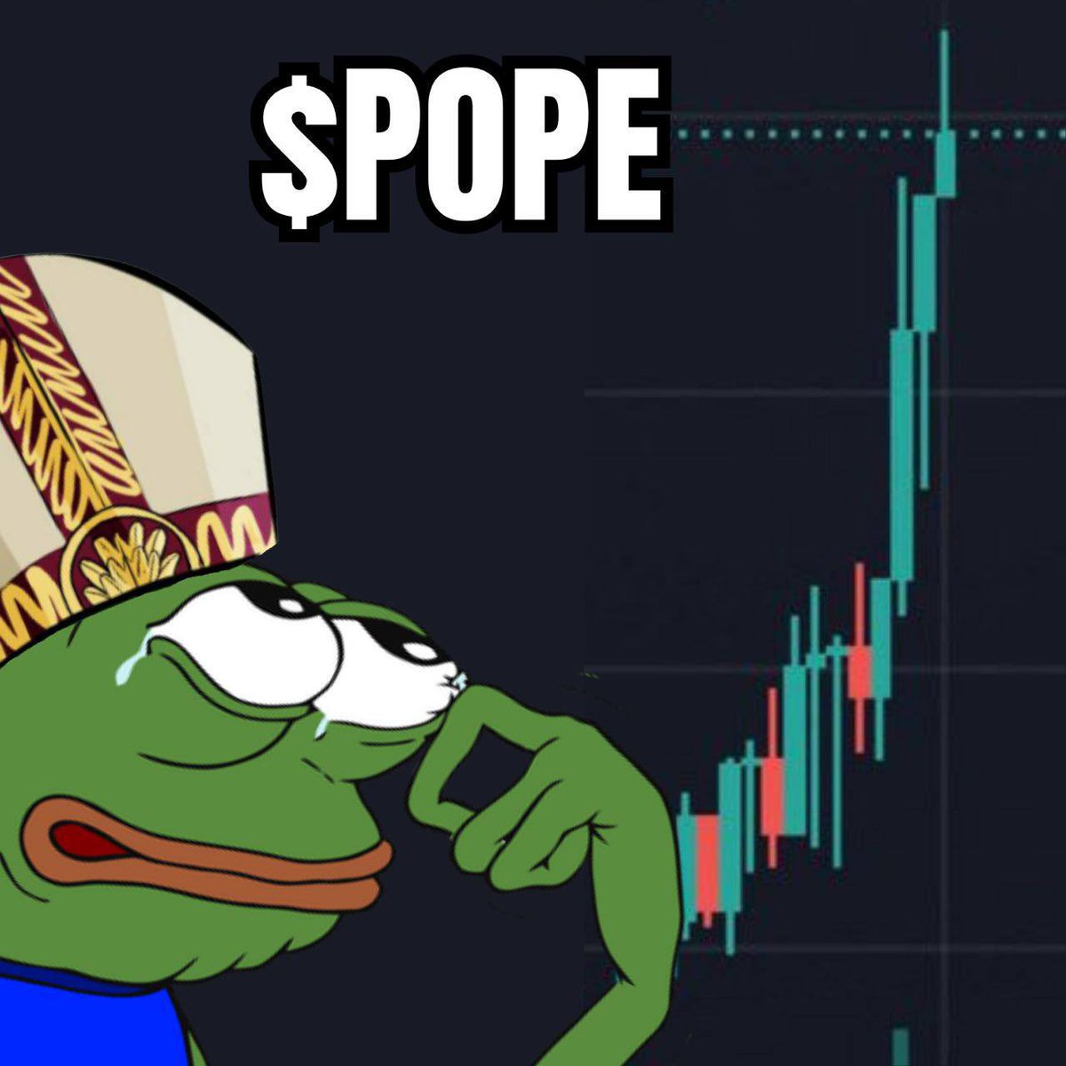 Hydraze420's tweet photo. We actually can’t miss atm 😅 

(Apart from when we got rugged by Rizz yday LMAO) 

Giving away $200 in $Pope, just Like, RT, Tag 3 &amp; follow @popecoin_eth 🐸 ⛪️ https://t.co/nCscyYMtvs