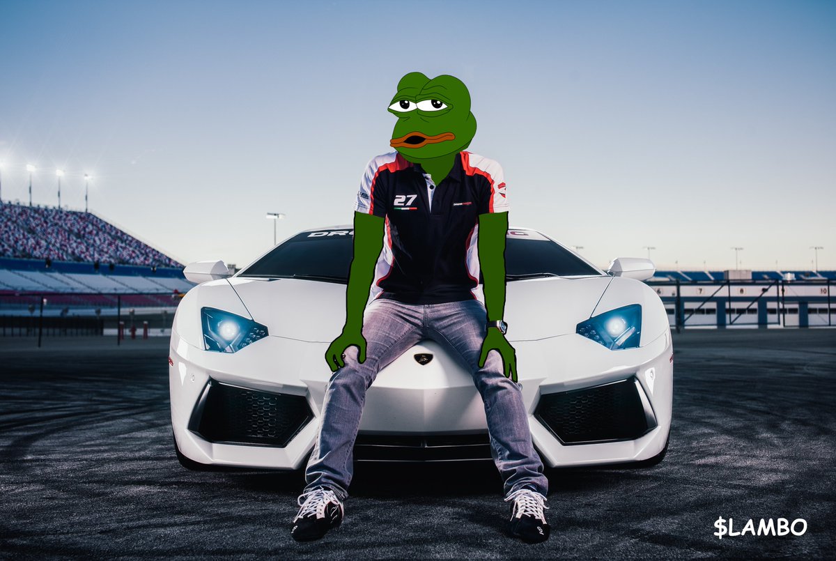 PEPE car is a $LAMBO