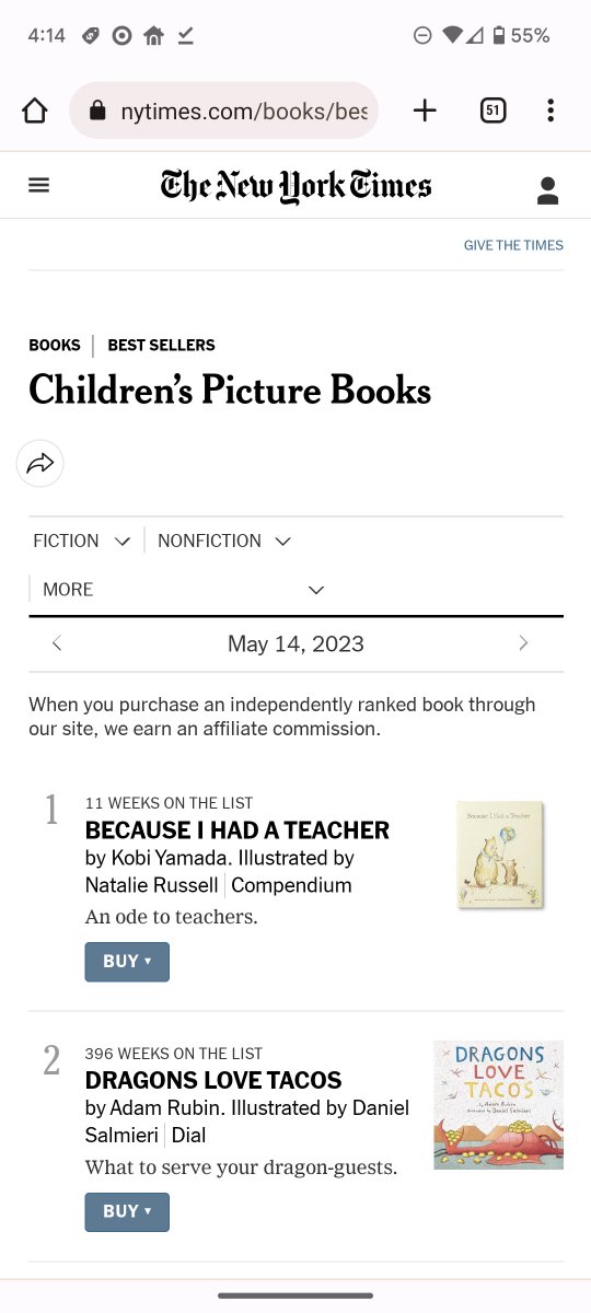 EditedRuth's tweet image. Woah! Pinch me! It's not every day a book you edited becomes a #1 NYT Best Seller! 🥳🥳 Huge congrats to the incomparable creators Kobi Yamada and Natalie Russell, and to the wonderful  @LiveInspired folks. So grateful for the warm, collaborative experience we had making this.