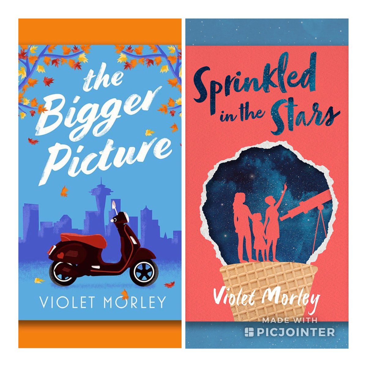 Have you ever wanted a list of books with single parents? We’ll look no further because Jae has you covered. I have two books that fit this category. Sprinkled in the Stars and the Bigger Picture. Check out Jae’s blog for more great options 💜