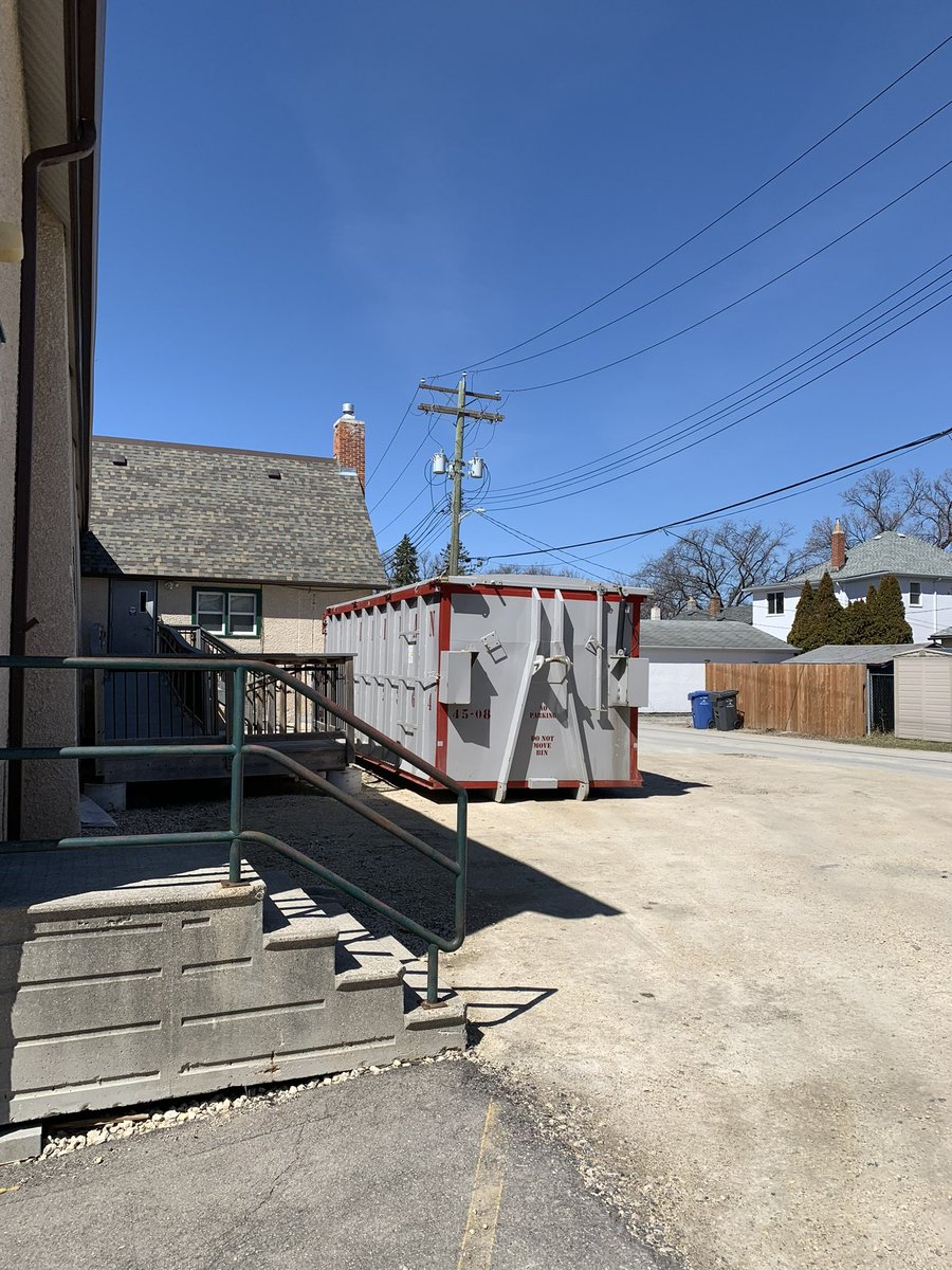 The bin is back!! Scrap metal drive in support of community space! Drop off behind 209 Yale Avenue West on Saturday May 6 from 9 to 3!  Please bring your scrap metal!
