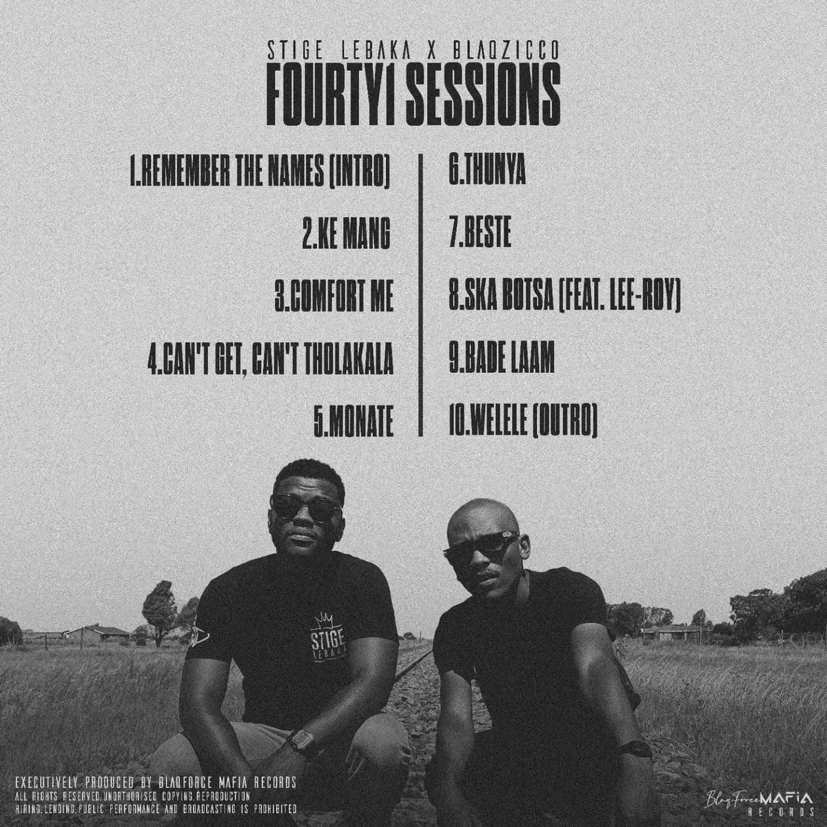 stigelebaka_sa's tweet photo. #FOURTY1SESSIONS IS OUT NOW! 🇿🇦🚀🥳

I'm so damn proud of us man. All of us! @blaqforcemafia we did the damn thing! Thank you to all of our supporters. We strave and work very hard to make you all proud. AND SO IT BEGINS!
https://t.co/wIZnHeKVgo https://t.co/FopHGbVCIn